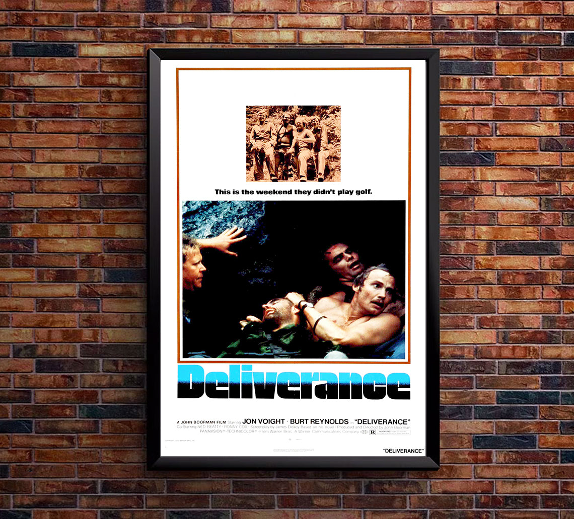 Deliverance 1972 v3 - Classic Movie Poster