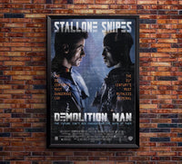 Demolition Man 1993 - Classic Movie Poster