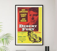 Desert Fury 1947 - Burt Lancaster - US - Classic Movie Poster