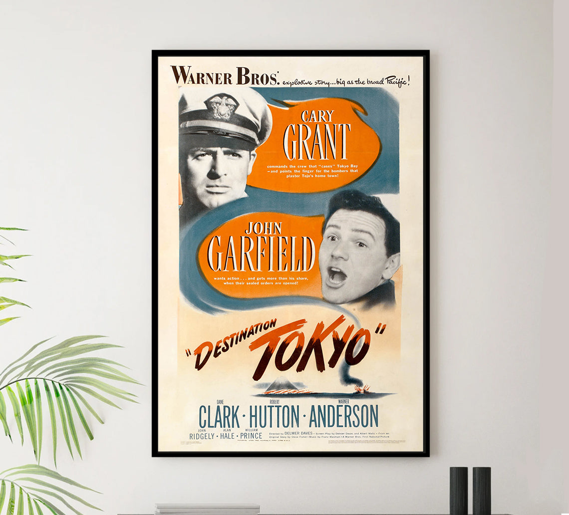 Destination Tokyo 1943 - Cary Grant - US - Classic Movie Poster