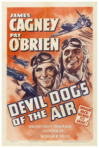 Devil Dogs of the Air 1935 - James Cagney - US - Classic Movie Poster