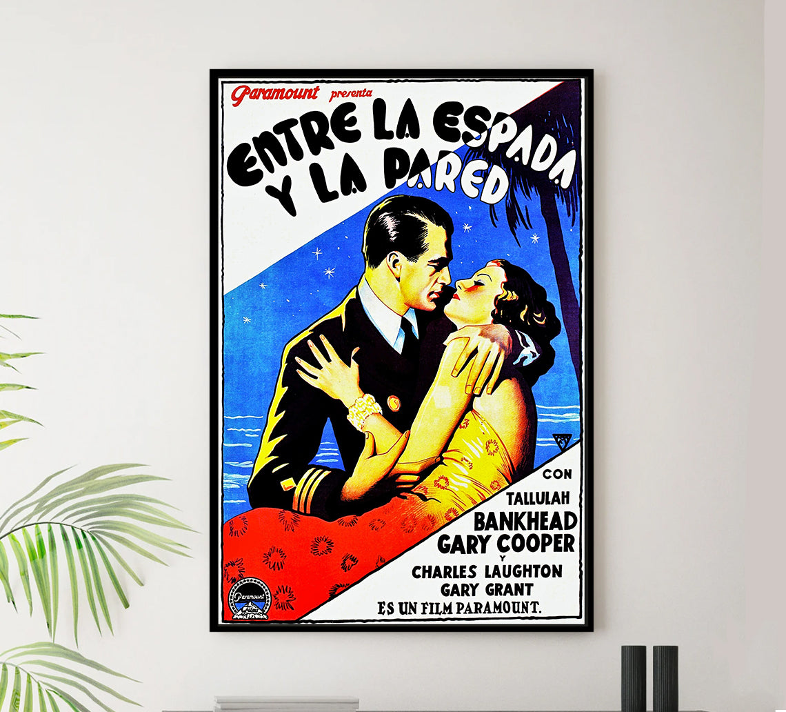 Devil and the Deep 1932 - Cary Grant - Spain - Classic Movie Poster