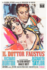 Doctor Faustus 1967 - Richard Burton - Italy - Classic Movie Poster
