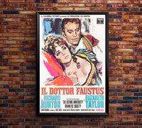 Doctor Faustus 1967 - Richard Burton - Italy - Classic Movie Poster