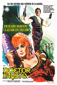 Doctor Faustus 1967 - Richard Burton - Spain  - Classic Movie Poster