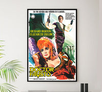 Doctor Faustus 1967 - Richard Burton - Spain  - Classic Movie Poster