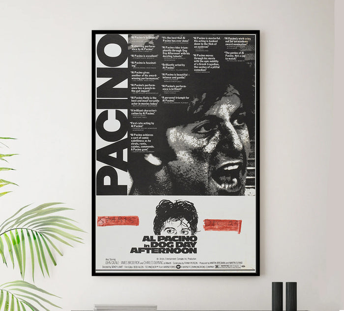Dog Day Afternoon 1975 - Al Pacino - US (5) - Classic Movie Poster