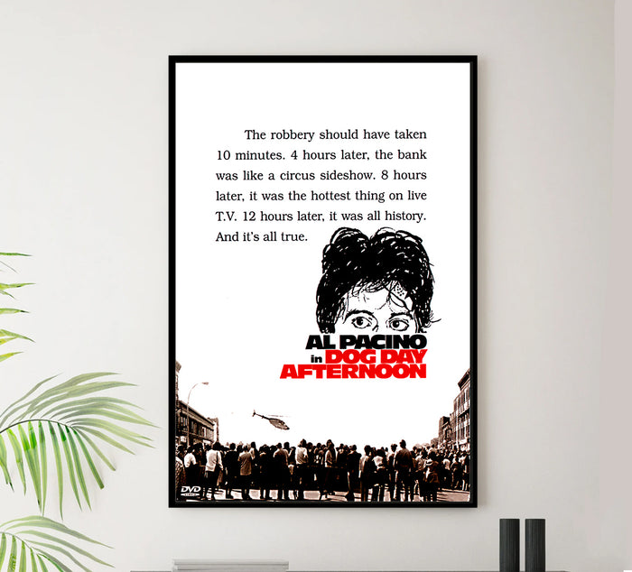 Dog Day Afternoon 1975 - Al Pacino - US (7) - Classic Movie Poster
