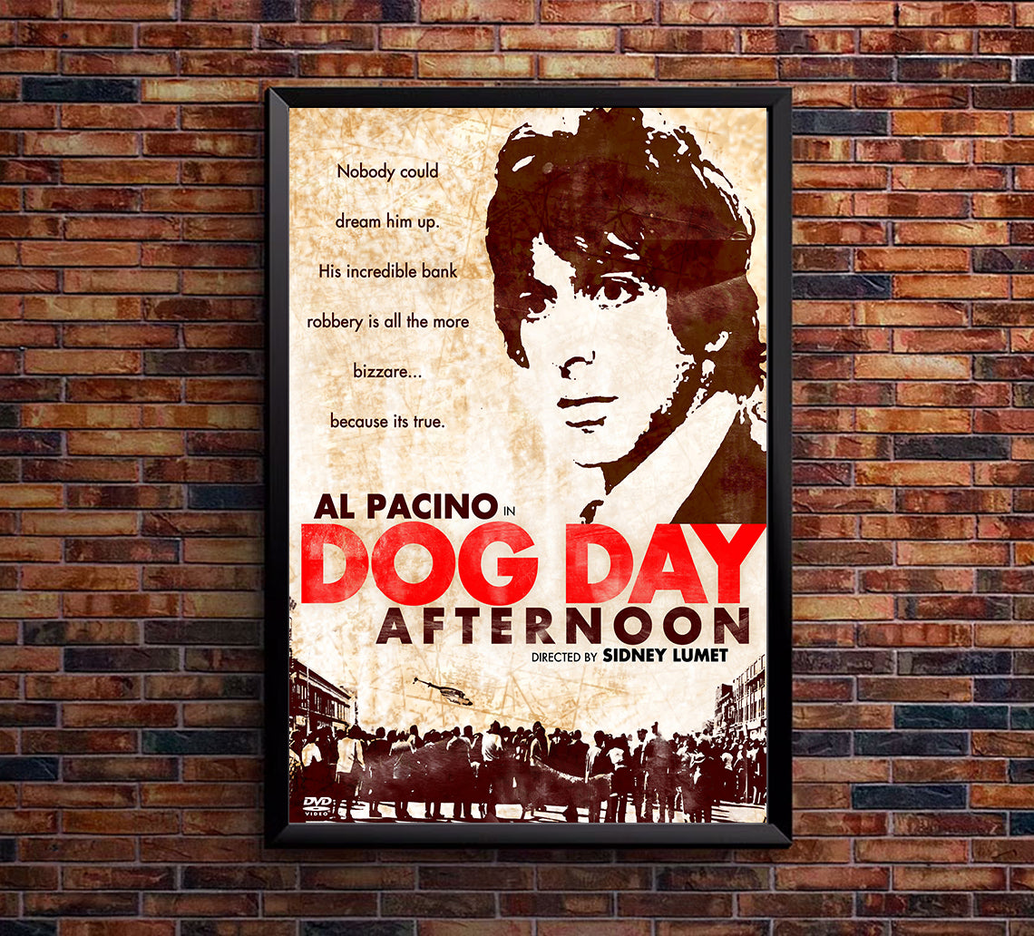 Dog Day Afternoon 1975 - Al Pacino - US (9) - Classic Movie Poster