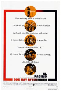 Dog Day Afternoon 1975 - Al Pacino - US - Classic Movie Poster