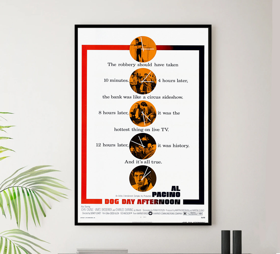 Dog Day Afternoon 1975 - Al Pacino - US - Classic Movie Poster
