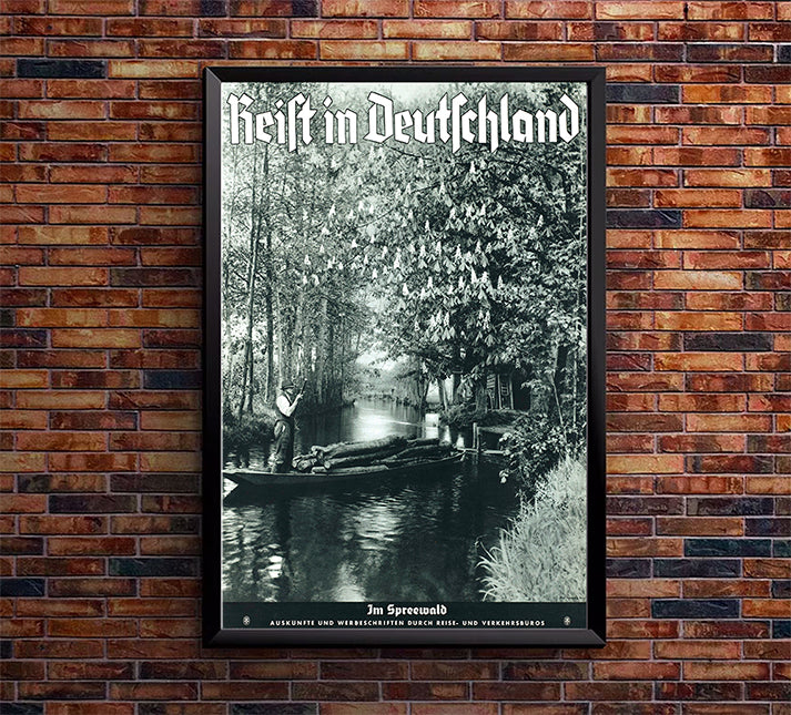 Germany - Reift in Deautchland - Vintage Travel Poster