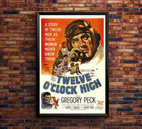 Twelve Oclock High - 1949 - Gregory Peck - Movie Poster