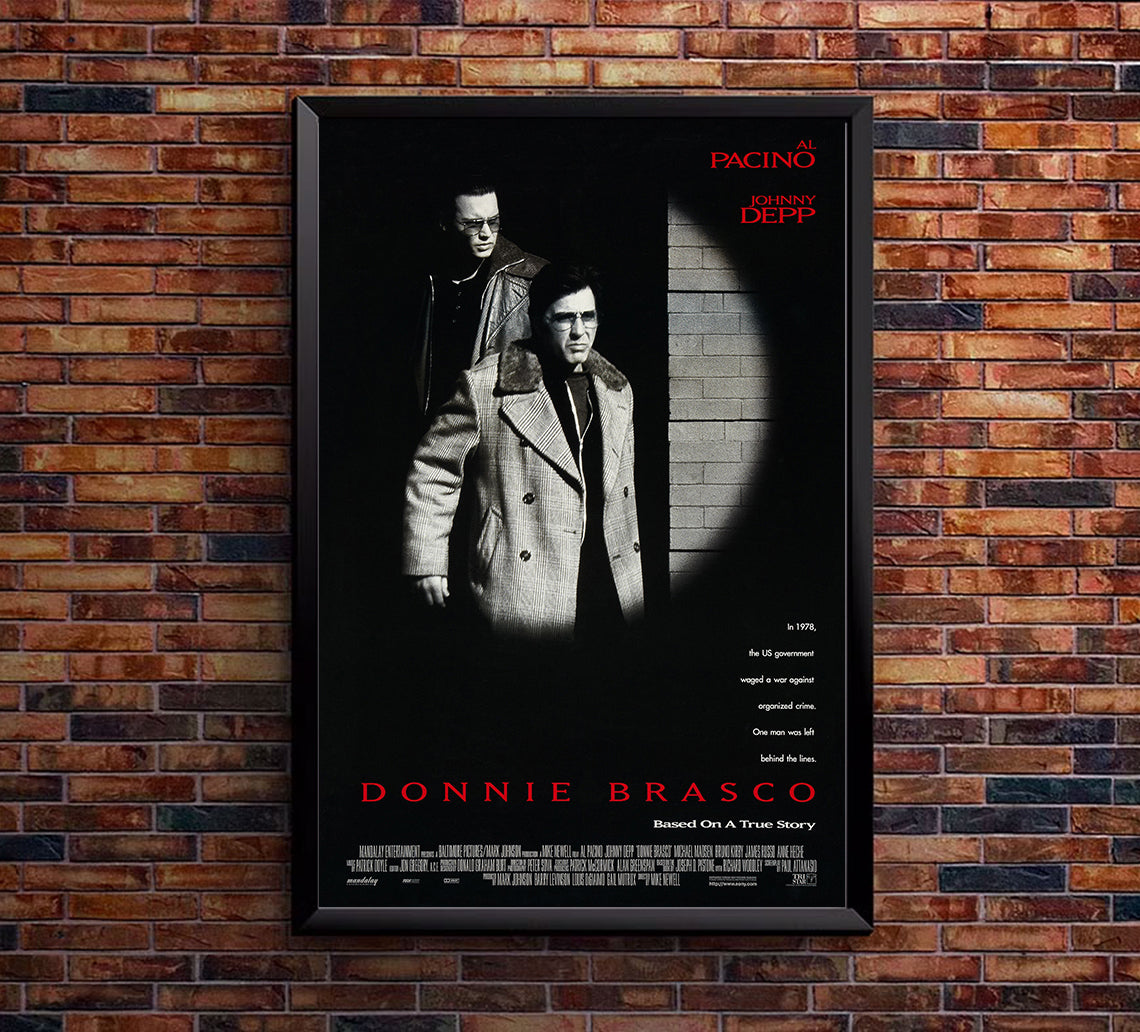 Donnie Brasco 1997 - Al Pacino - US - Classic Movie Poster