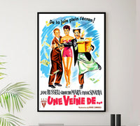 Double Dynamite 1951 - French - Vintage Classic Movie Poster