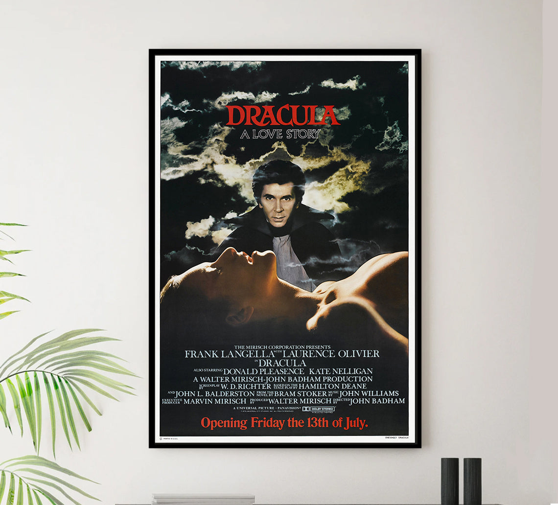 Dracula 1979 - Laurence Olivier - US - Classic Movie Poster