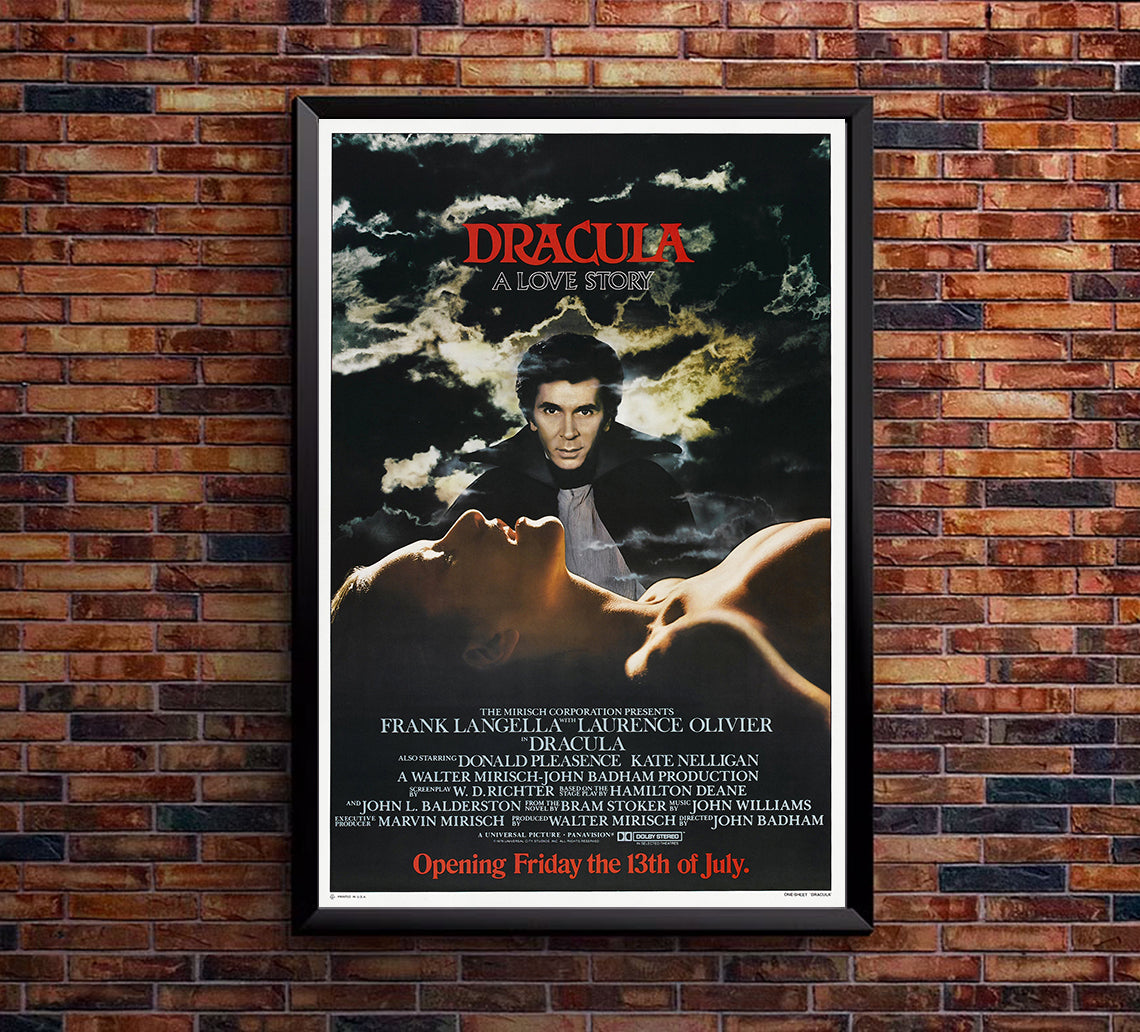Dracula 1979 - Laurence Olivier - US - Classic Movie Poster – Lost