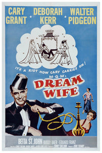 Dream Wife 1953 - Cary Grant - US - Classic Movie Poster