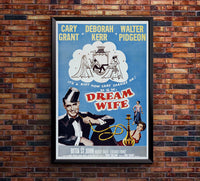 Dream Wife 1953 - Cary Grant - US - Classic Movie Poster