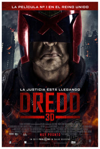 Dredd 2012 - Spanish - Classic Movie Poster