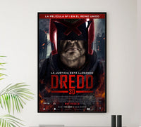 Dredd 2012 - Spanish - Classic Movie Poster