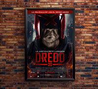 Dredd 2012 - Spanish - Classic Movie Poster