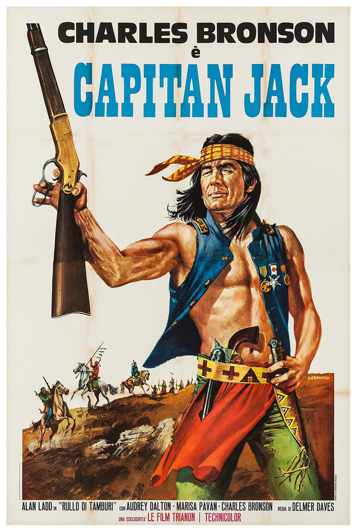 Drum Beat 1954 - Italy - Classic Movie Poster
