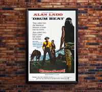 Drum Beat 1954 - Charles Bronson - US- Classic Movie Poster