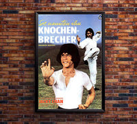 Drunken Master - Jackie Chan - 1978 - German - Vintage Classic Kung Fu Movie Poster