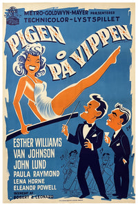 Duchess of Idaho 1950 - Esther Williams - Denmark - Classic Movie Poster
