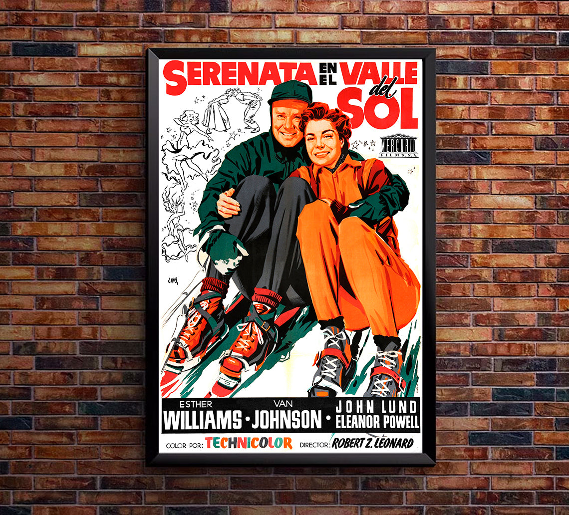 Duchess of Idaho 1950 - Esther Williams - Spain - Classic Movie Poster