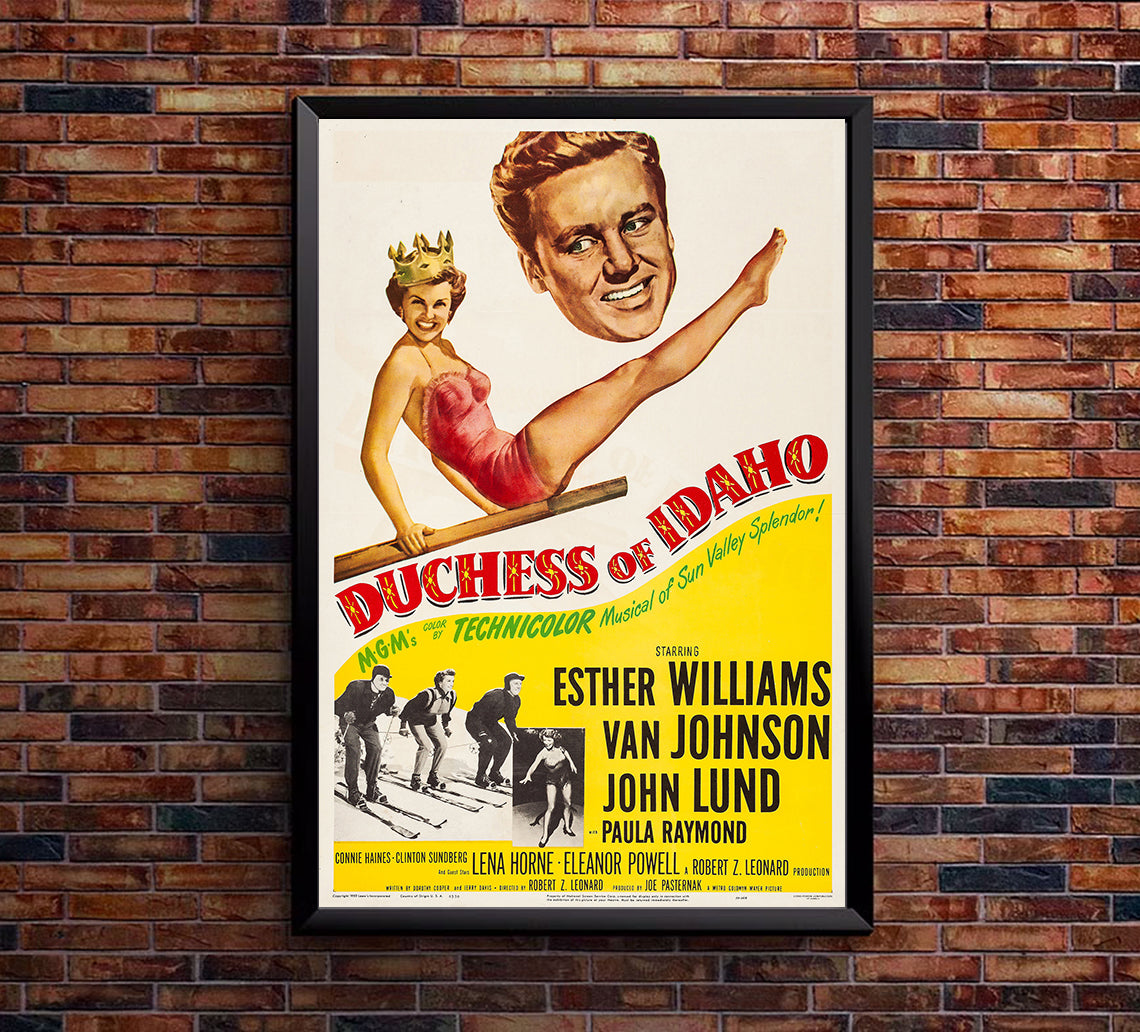 Duchess of Idaho 1950 - Esther Williams - US - Classic Movie Poster