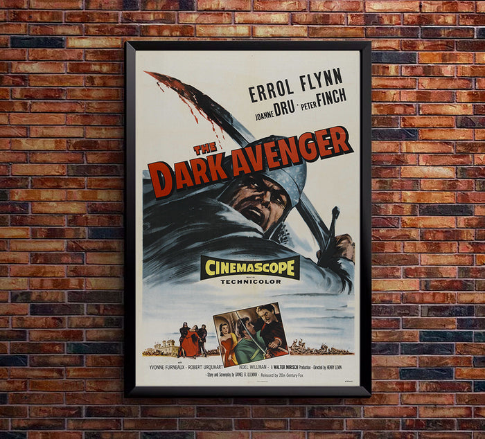 The Dark Avenger - Errol Flynn - Italian - Movie Poster