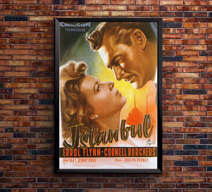 Istanbul -Errol Flynn - Movie Poster