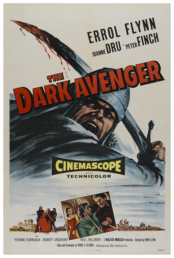 The Dark Avenger - Errol Flynn - Italian - Movie Poster