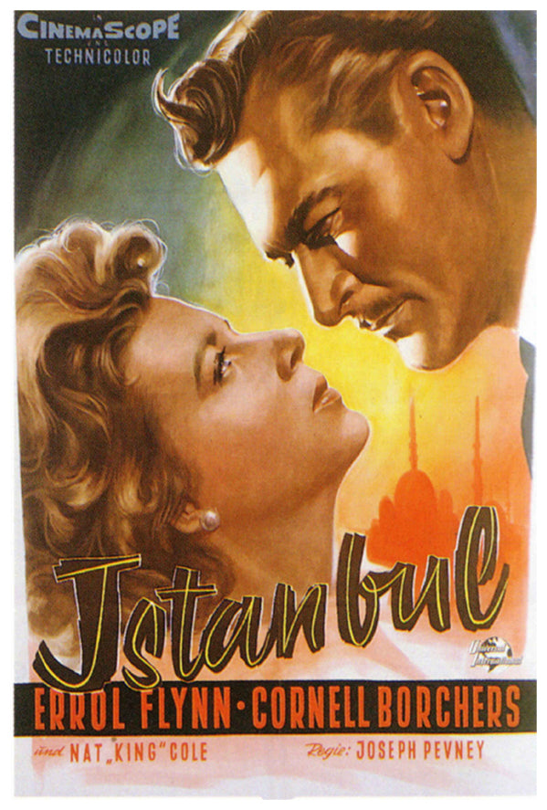 Istanbul -Errol Flynn - Movie Poster