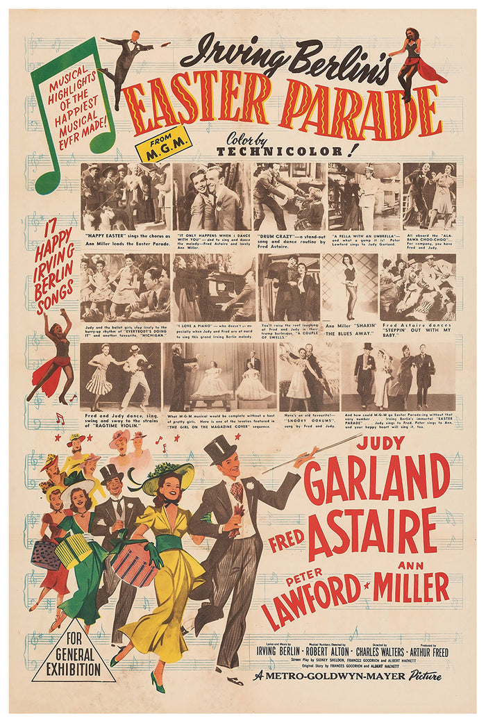 Easter Parade 1948 - Australia (2) - Classic Movie Poster