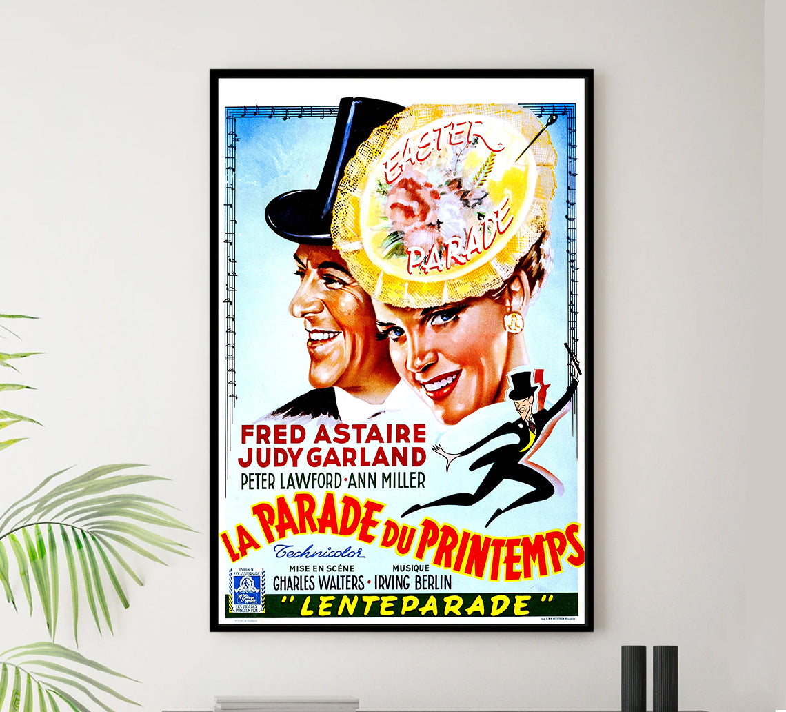 Easter Parade 1948 - Belgium - Classic Movie Poster