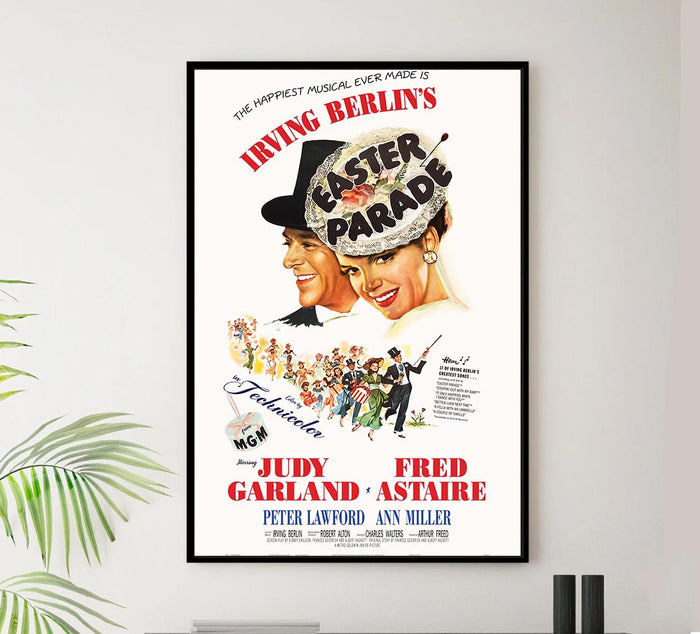 Easter Parade - Judy Garland - Vintage Movie Poster