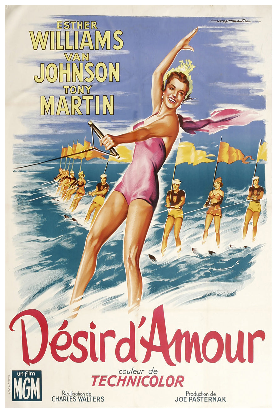 Easy to Love 1953 - Esther Williams - US - Classic Movie Poster