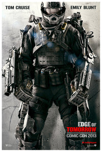 Edge of Tomorrow 2014 - Comic con - Classic Movie Poster