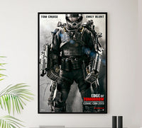 Edge of Tomorrow 2014 - Comic con - Classic Movie Poster