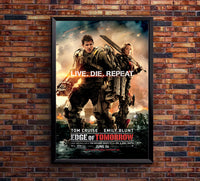 Edge of Tomorrow 2014 - v1 - Classic Movie Poster