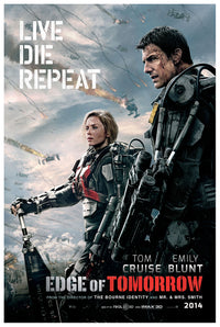 Edge of Tomorrow 2014 - v2 - Classic Movie Poster