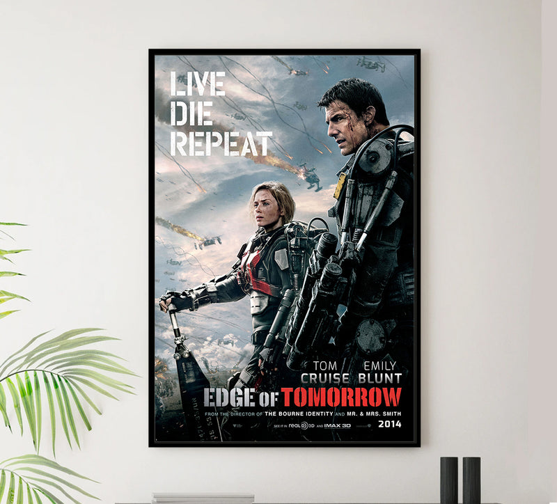 Edge of Tomorrow 2014 - v2 - Classic Movie Poster