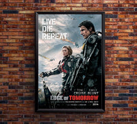 Edge of Tomorrow 2014 - v2 - Classic Movie Poster