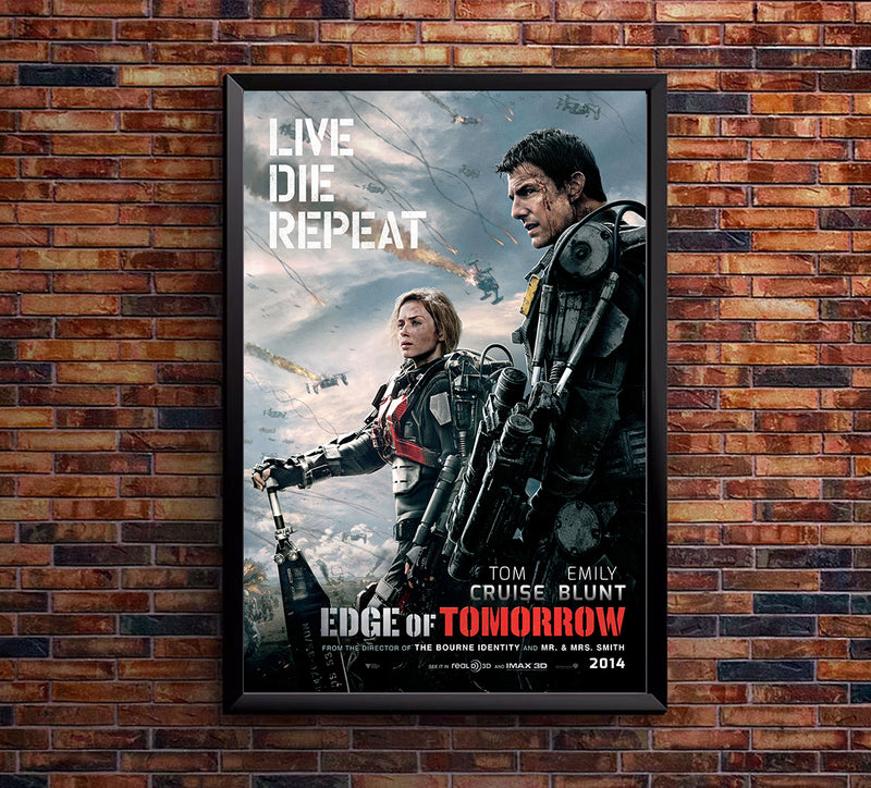 Edge of Tomorrow 2014 - v2 - Classic Movie Poster
