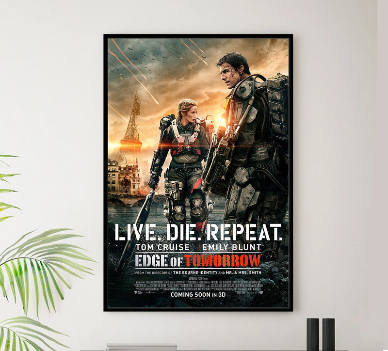 Edge of Tomorrow 2014 - v3 - Classic Movie Poster