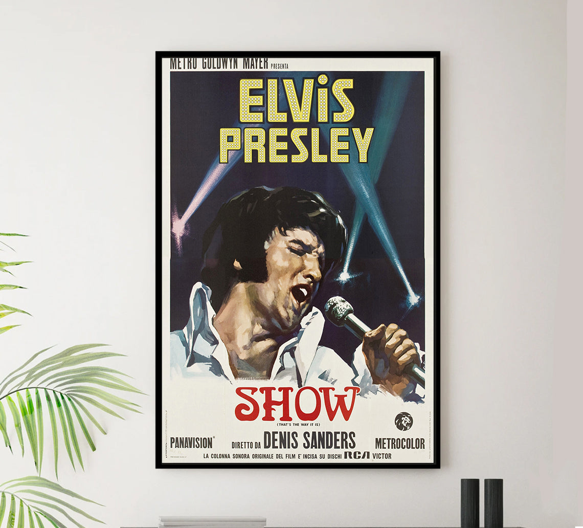 Elvis That's the Way It Is 1970 - Italy - Classic Movie Poster