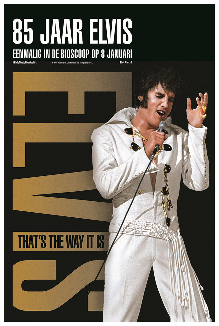 Elvis That's the Way It Is 1970 - Netherlands - Classic Movie Poster